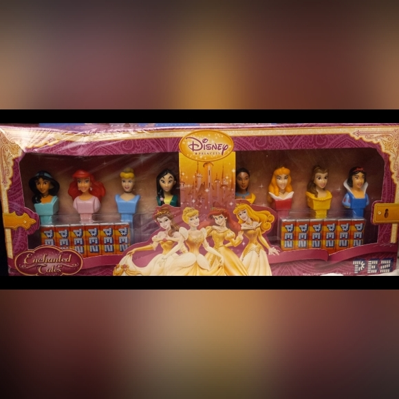 Disney Other - Pez Disney Princess Dispenser Collector Set Enchanted Tales